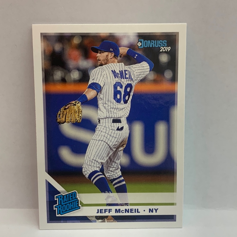 2019 Donruss Jeff McNeil Mets  Rated Rookie #40